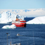 Cruise ship in Greenland